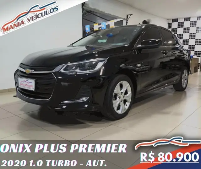 Carro Chevrolet Onix Plus 2020 1.0 Premier Turbo Flex (Aut)
