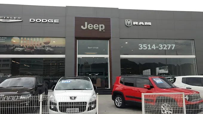 Fachada da loja Jeep Itália Master - Rio de Janeiro - RJ