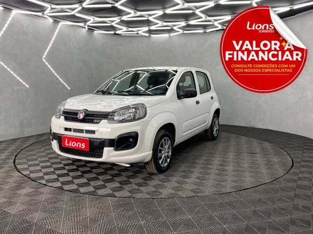 Carro Fiat Uno 2020 Attractive 1.0 8V (Flex) 4p