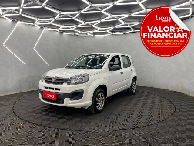 Carro Fiat Uno 2019 Attractive 1.0 8V (Flex) 4p