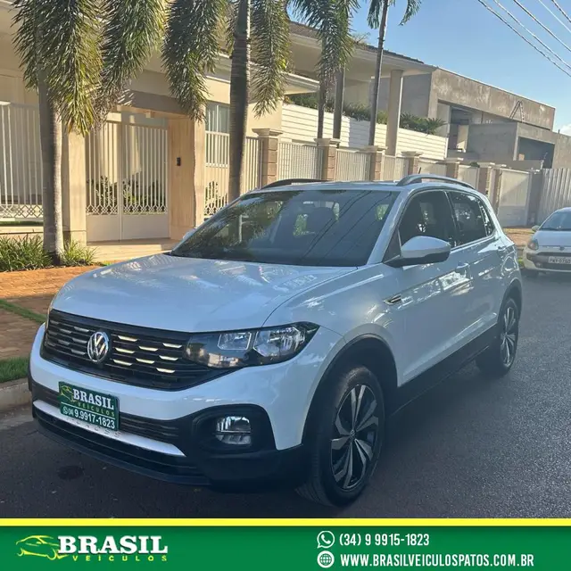 Carro Volkswagen T-Cross 2021 1.0 200 TSI Comfortline (Aut) (Flex)