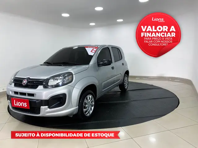 Carro Fiat Uno 2018 Drive 1.0 Firefly (Flex)