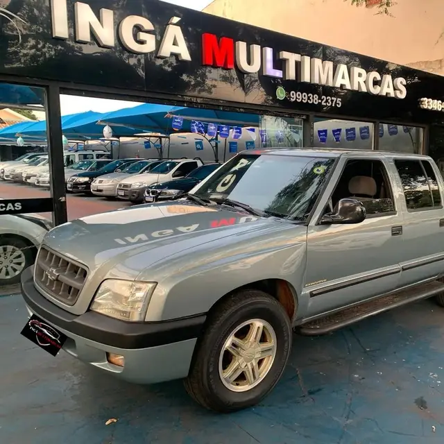 Carro Chevrolet S10 Cabine Dupla 2003 S10 STD 4x2 2.4 MPFi (Cab Dupla)