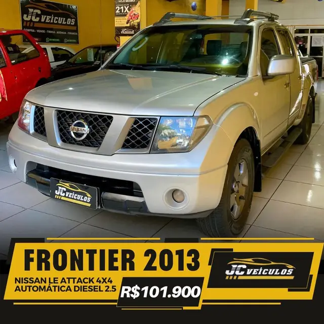 Carro Nissan Frontier 2013 LE Attack 2.5 4X4 (Cab.Dupla) (aut)