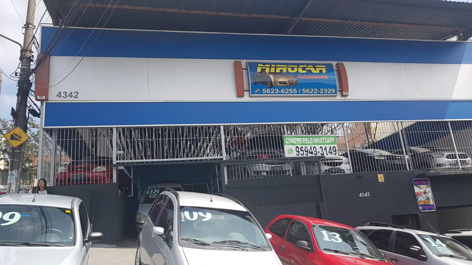 Fachada da loja MIROCAR MULTIMARCAS - São Paulo - SP