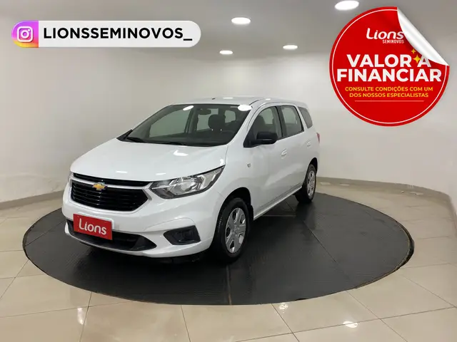 Carro Chevrolet Spin 2019 LS 1.8 5S (Flex)
