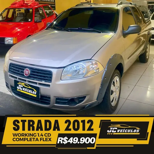 Carro Fiat Strada 2012 Working 1.4 (Flex) (Cabine Dupla)
