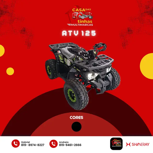 Moto Shineray ATV 125 2024 124 cc
