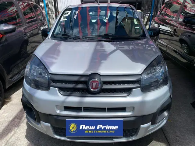 Carro Fiat Uno 2021 Attractive 1.0