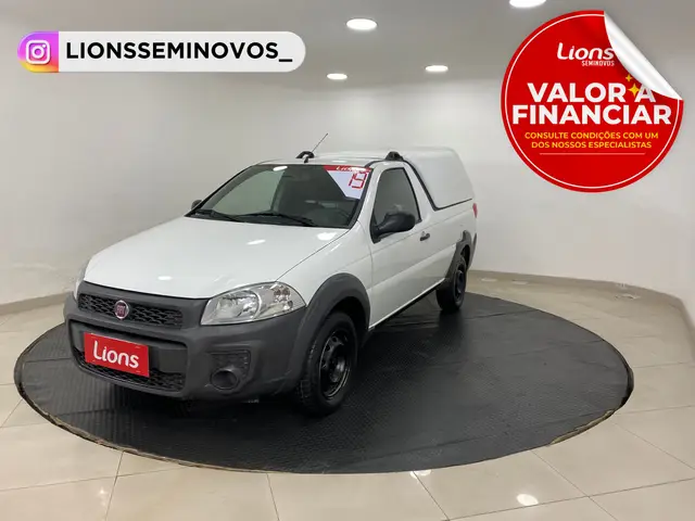 Carro Fiat Strada 2019 Hard Working 1.4 (Flex) (Cabine Simples)