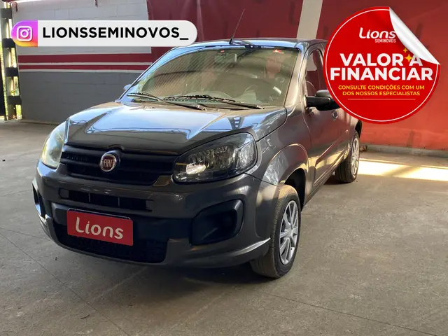 Carro Fiat Uno 2021 Attractive 1.0
