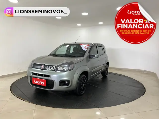 Carro Fiat Uno 2016 Attractive 1.0 (Flex) 4p