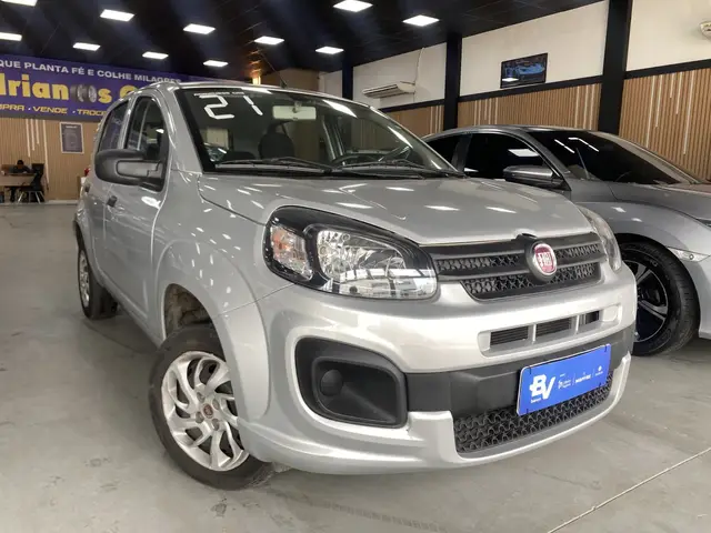 Carro Fiat Uno 2021 Attractive 1.0