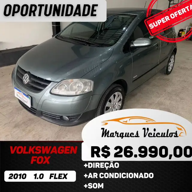 Carro Volkswagen Fox 2010 1.6 8V (Flex)