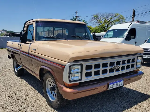 Carro Ford F-1000 1987 F1000 Super Serie 3.6 (Cab Simples)