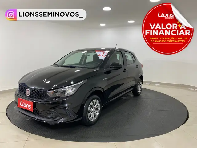 Carro Fiat Argo 2020 Drive 1.0 Firefly (Flex)
