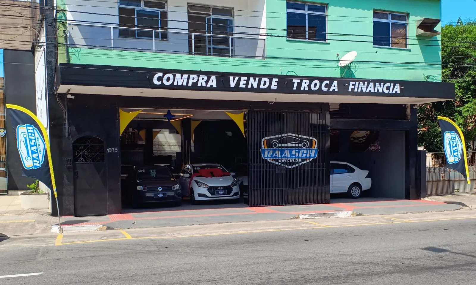Fachada da loja Veículos à venda em RAASCH VEÍCULOS - Vila Velha - ES