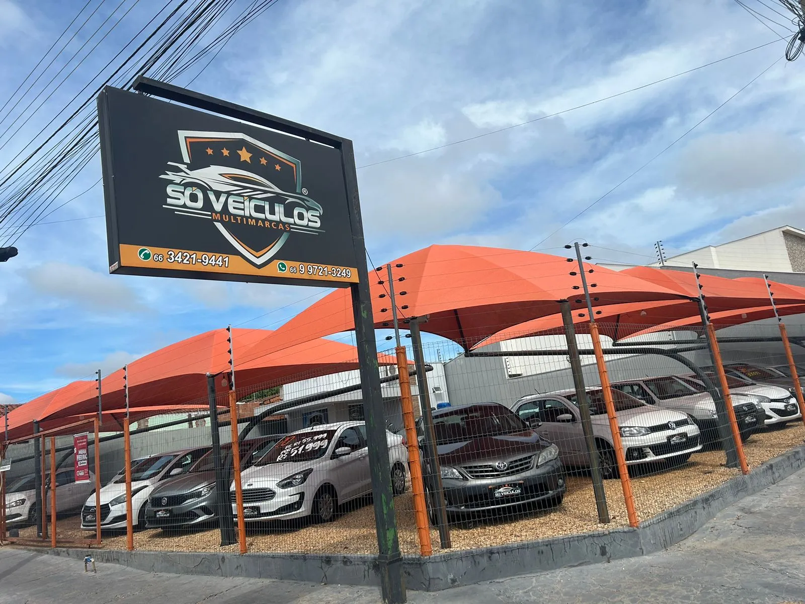 Fachada da loja Veículos à venda em Só Veiculos  - Rondonópolis - MT