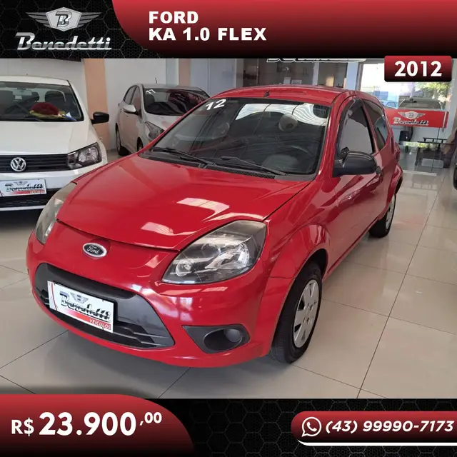 Carro Ford Ka 2012 Ka 1.0 Fly (Flex)