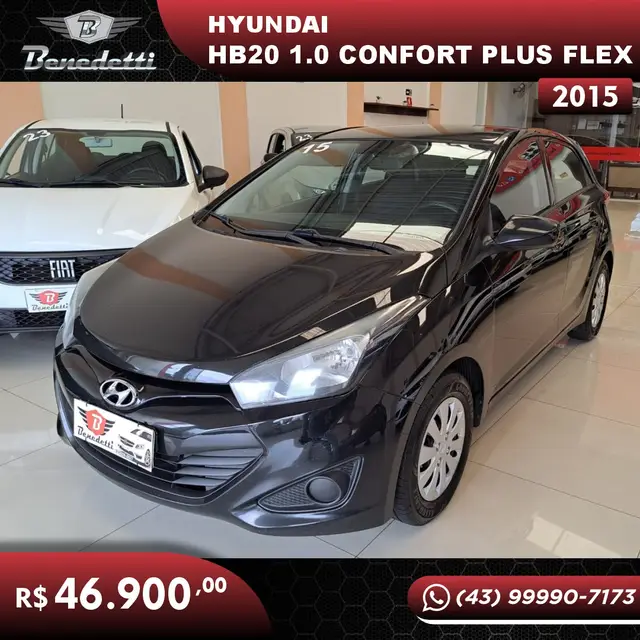 Carro Hyundai HB20 2015 1.0 Comfort (Flex)
