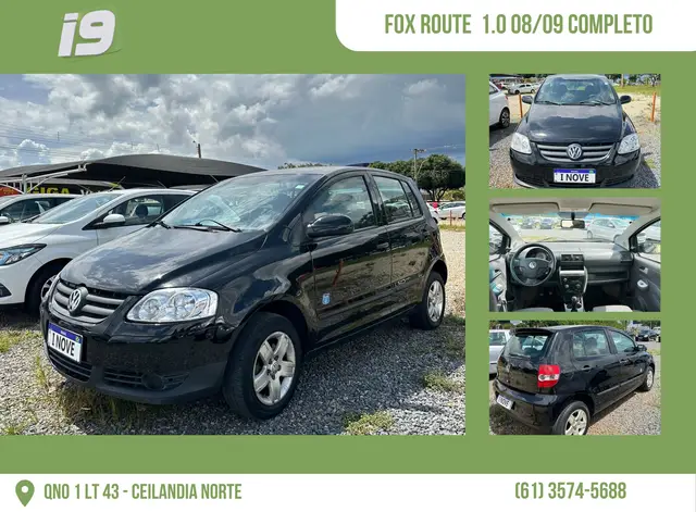 Carro Volkswagen Fox 2009 City 1.0 8V (Flex)