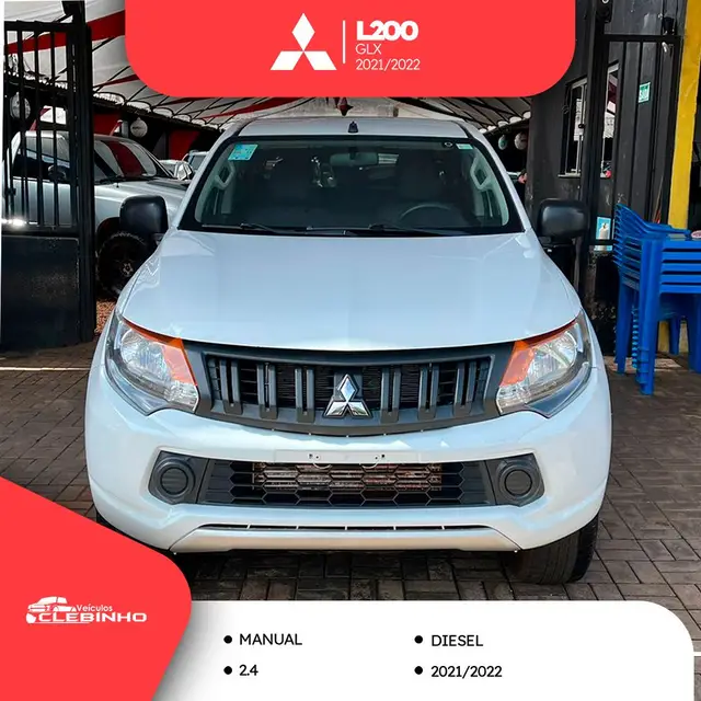 Carro Mitsubishi L200 Triton Outdoor 2022 GLX 2.4 Turbo Manual 4x4