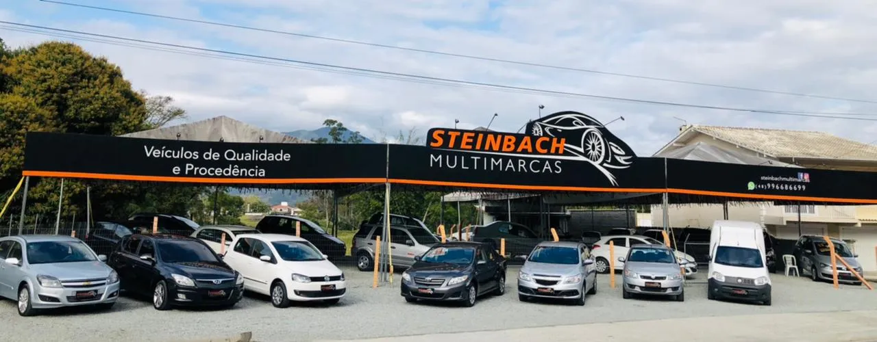 Fachada da loja Veículos à venda em STEINBACH COMERCIO DE VEICULOS - Santo Amaro da Imperatriz - SC