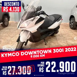 Carro Kymco Kymco 2022 Downtown 300i