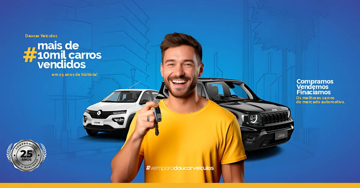 Fachada da loja Veículos à venda em Daucar Veiculos - Joinville - SC | Mobiauto