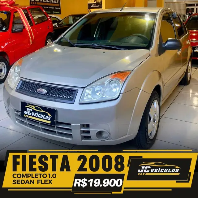 Carro Ford Fiesta Sedan 2008 1.0 (Flex)