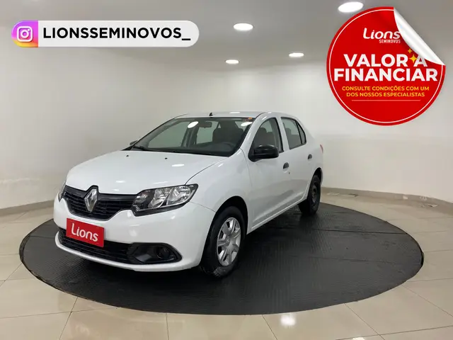 Carro Renault Logan 2020 Authentique 1.0 12V SCe (Flex)