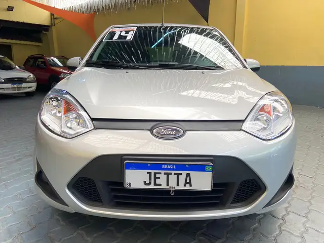 Carro Ford Fiesta Hatch 2014 S Plus 1.0 RoCam (Flex)