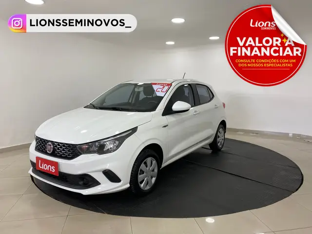 Carro Fiat Argo 2020 Drive 1.0 Firefly (Flex)