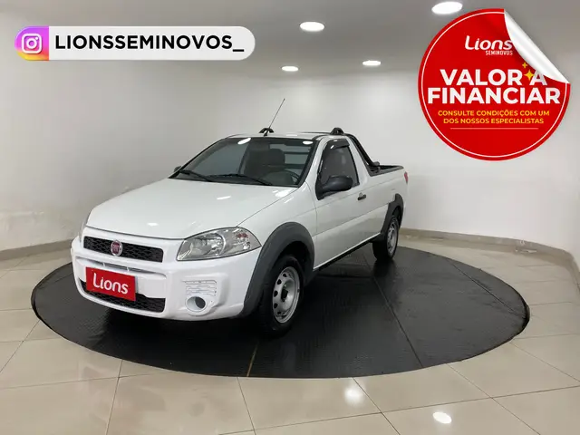Carro Fiat Strada 2020 Hard Working 1.4 (Flex) (Cabine Simples)