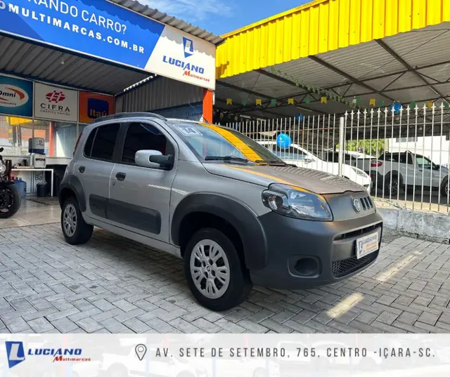Carro Fiat Uno 2014 Way 1.0 8V (Flex) 4p