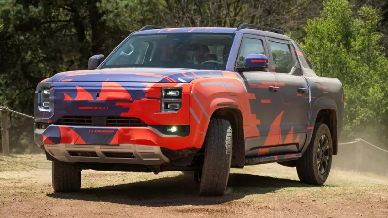 Picape da BYD terá 480 cv e autonomia de 1.000 km