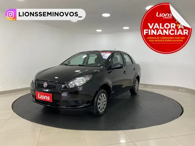 Carro Fiat Grand Siena 2021 Attractive 1.0 (Flex)