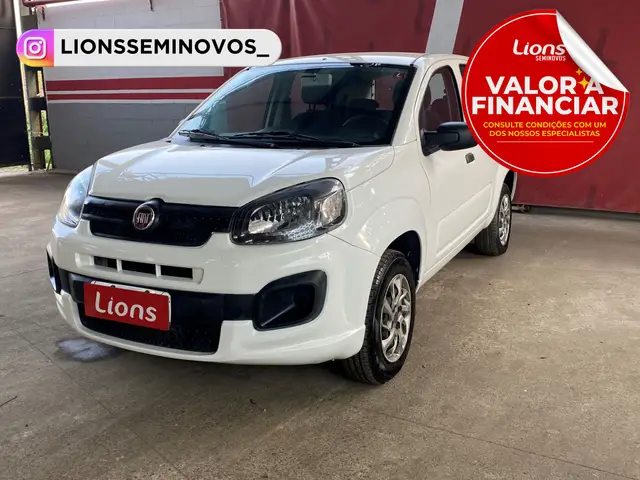 Carro Fiat Uno 2020 Attractive 1.0 8V (Flex) 4p