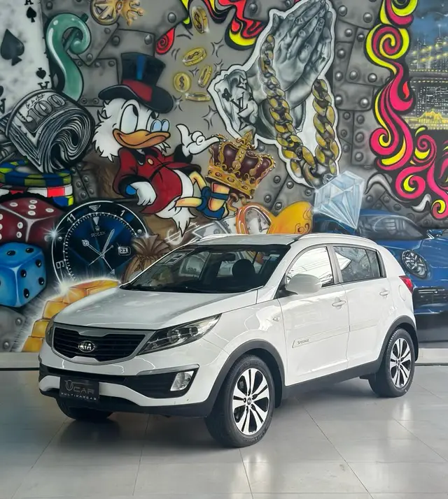 Carro Kia Sportage 2013 LX 2.0 Flex 4WD (Aut)  P676