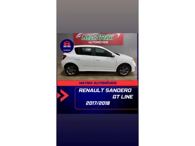 Carro Renault Sandero 2017 GT Line 1.6 16V SCe (Flex)