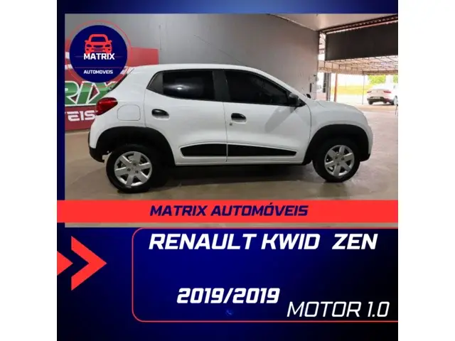 Carro Renault Kwid 2019 Zen 1.0 12v SCe (Flex)
