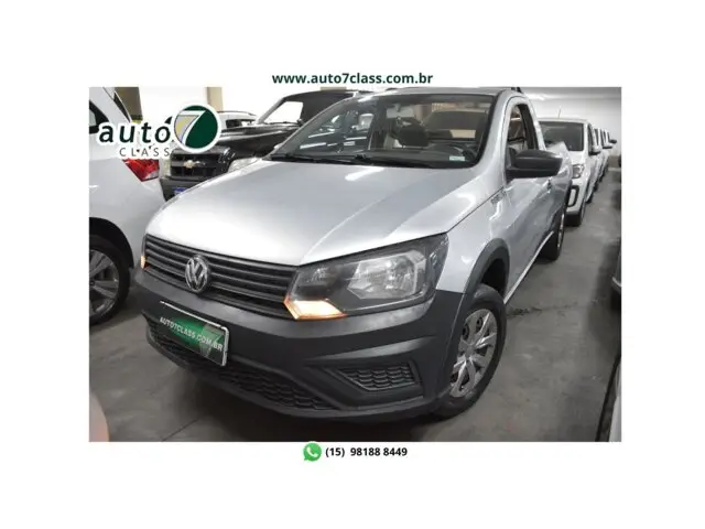 Carro Volkswagen Saveiro 2018 Robust 1.6 MSI CS (Flex)