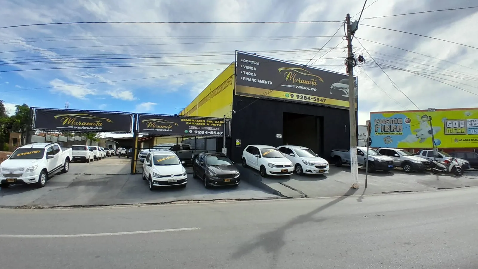 Fachada da loja MARANATA VEICULOS LTDA VG - Várzea Grande - MT