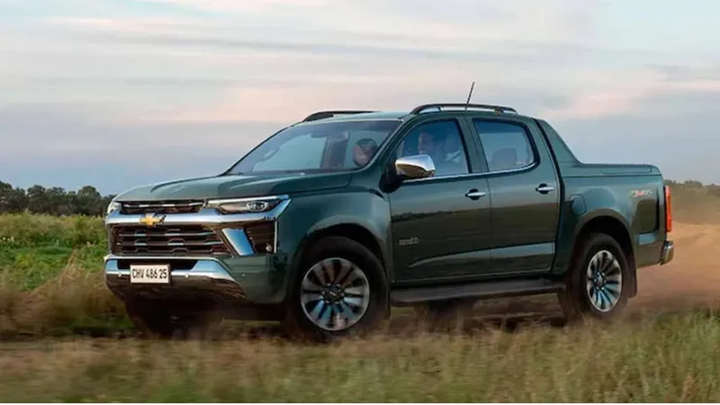 Chevrolet S10 2025: picape fica 13% mais econômica para bater a Toyota Hilux