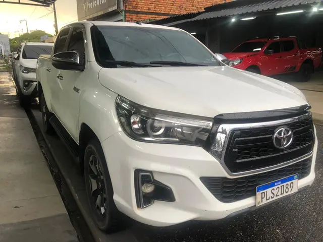 Carro Toyota Hilux Cabine Dupla 2019 Hilux 2.8 16v TDI SRV CD 4x4 (Aut)