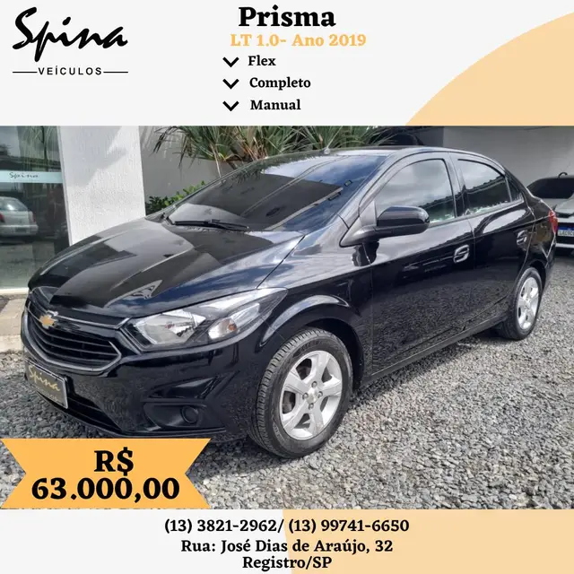 Carro Chevrolet Prisma 2019 1.4 LT SPE/4