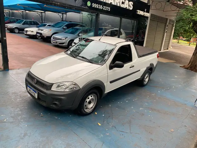 Carro Fiat Strada 2020 Hard Working 1.4 (Flex) (Cabine Simples)