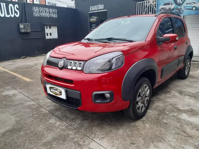 Carro Fiat Uno 2015 Way 1.0 8V (Flex) 4p