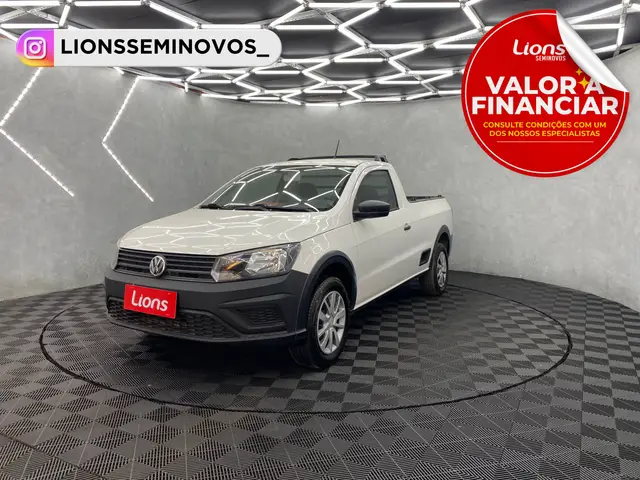 Carro Volkswagen Saveiro 2018 Robust 1.6 MSI CS (Flex)