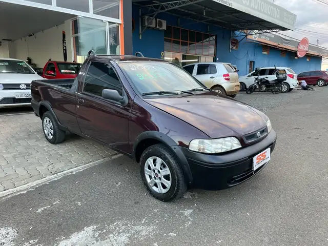 Carro Fiat Strada 2003 Fire 1.3 8V